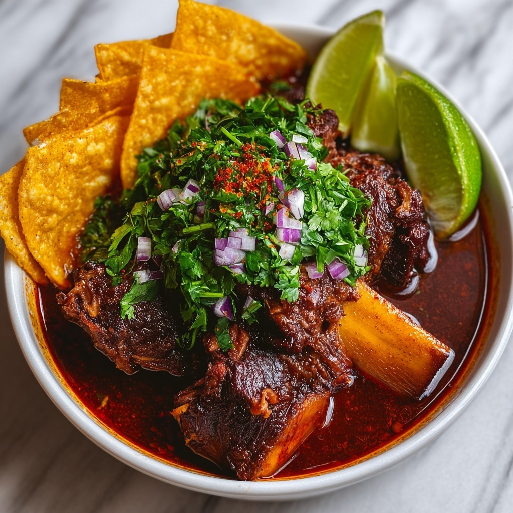 Slow-Cooked Spicy Mexican Birria Recipe - Recipe Image