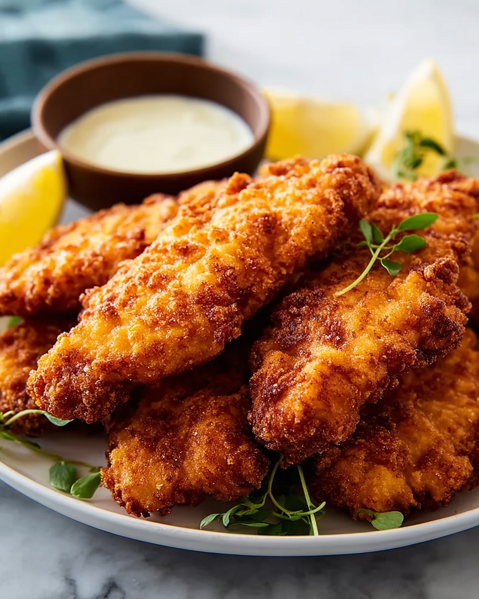 Buttermilk Fried Chicken Tenders Recipe - Recipe Image