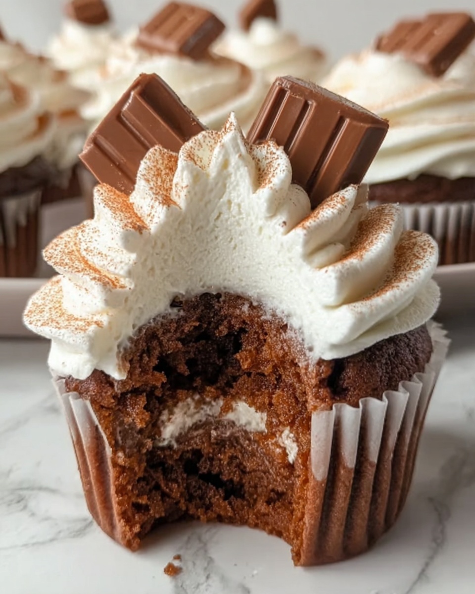 Snickerdoodle Cupcakes with Cinnamon Swirl Frosting Recipe - Recipe Image