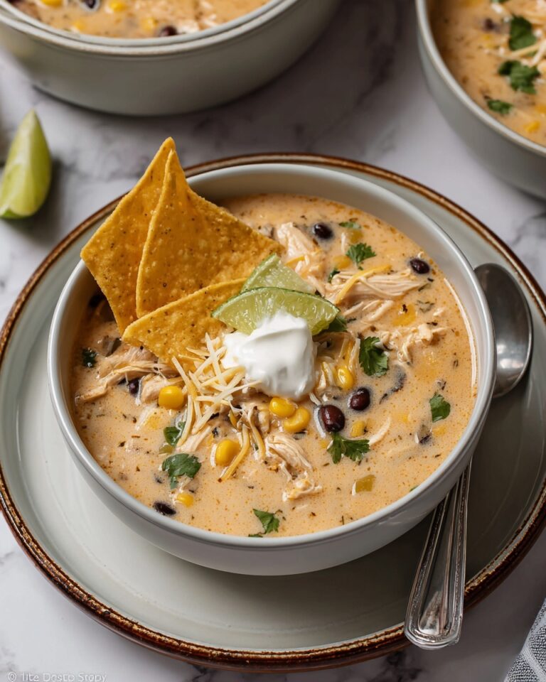 White Chicken Chili with Cream Cheese Recipe