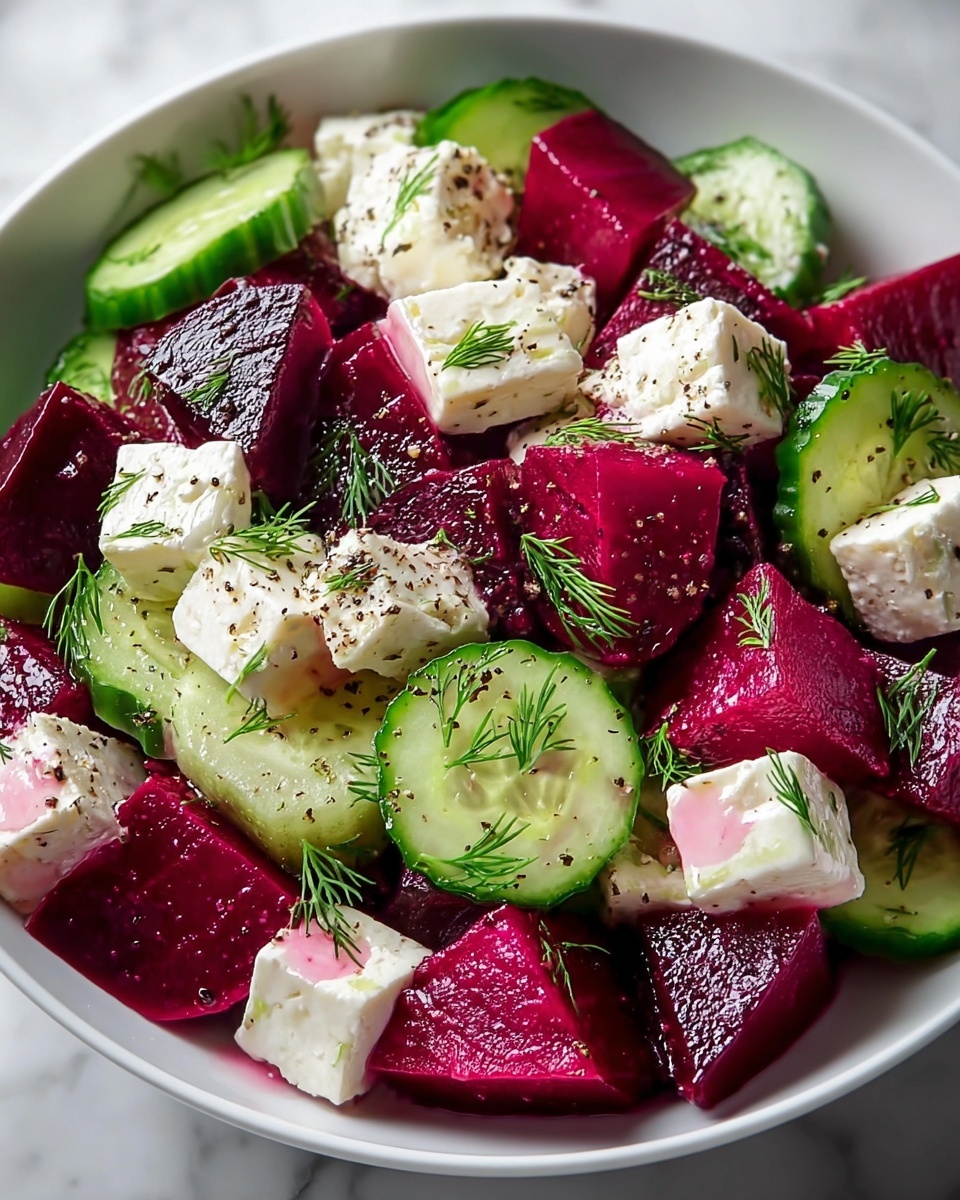 Beet Salad with Feta, Walnuts, and Fresh Herbs Recipe - Recipe Image