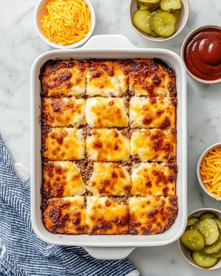 Cheeseburger Casserole with Spaghetti Squash Recipe