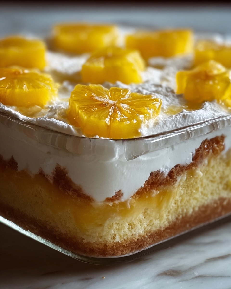 Juicy Pineapple Heaven Cake Recipe - Recipe Image