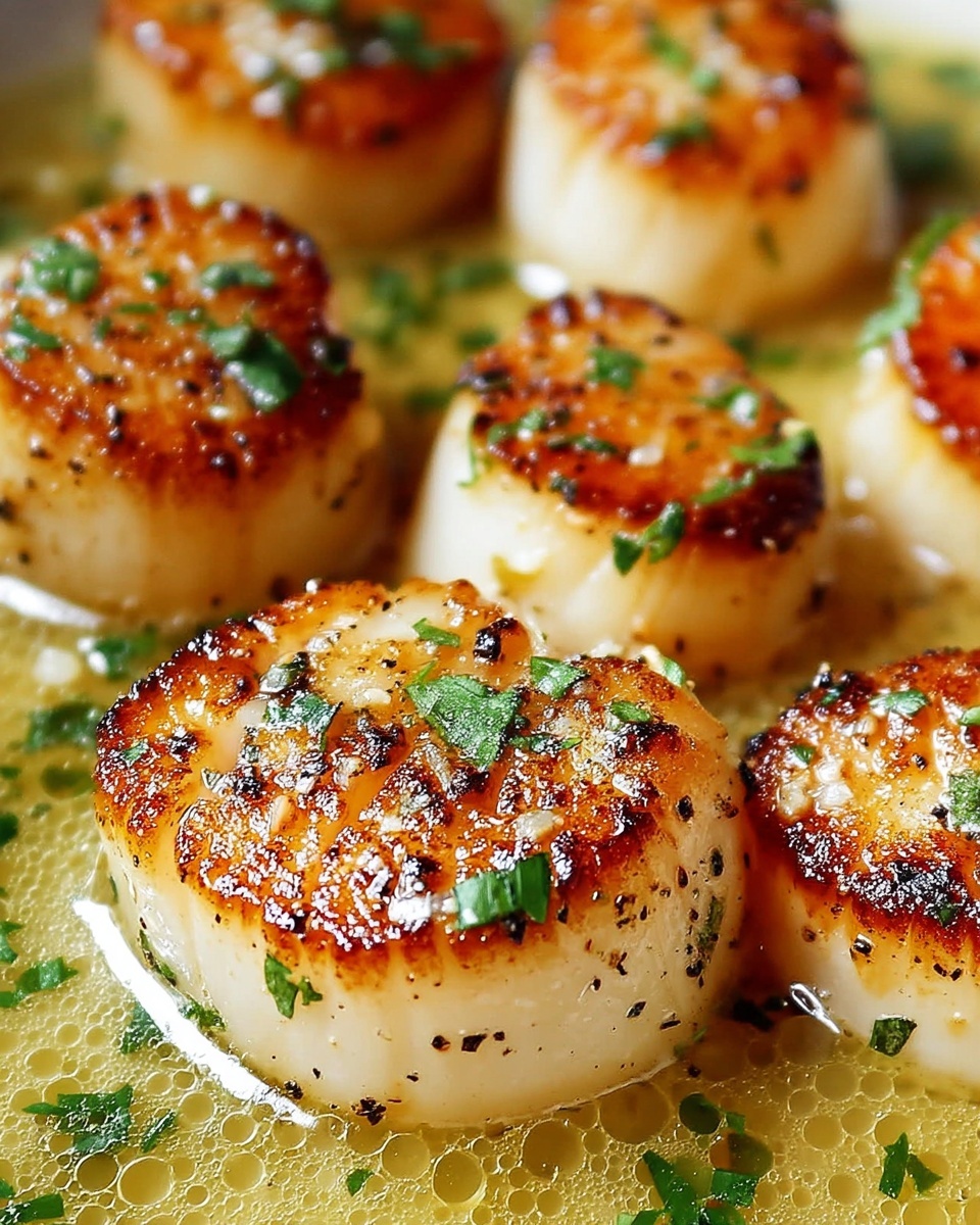 Lemon Garlic Scallops Recipe - Recipe Image