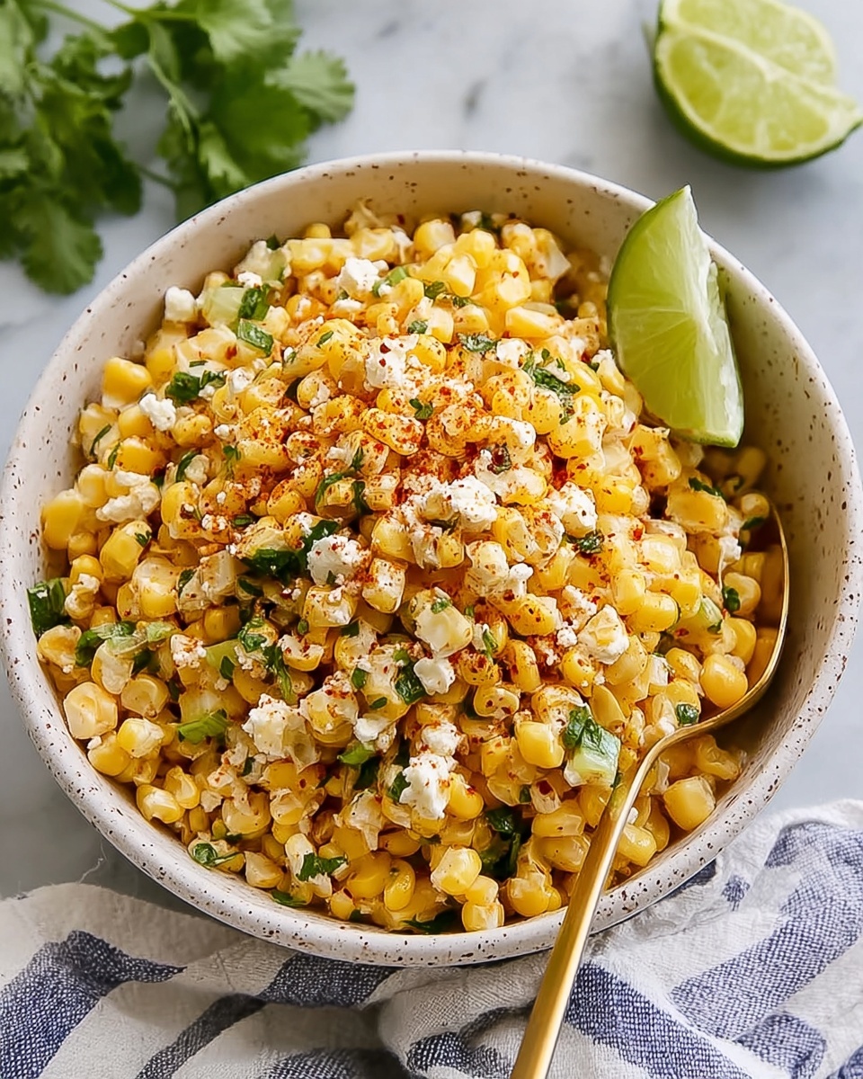 Mexican Street Corn Salad Recipe - Recipe Image