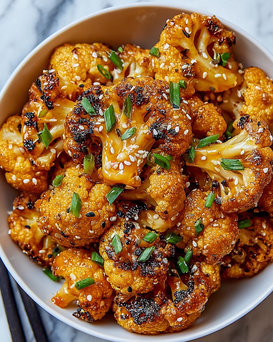 Sweet and Spicy Baked Cauliflower Recipe - Recipe Image