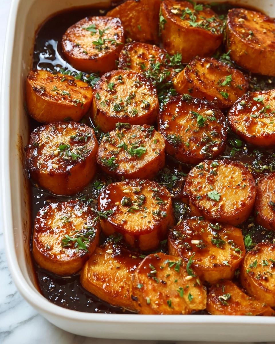 Easy Oven-Baked Candied Yams Recipe - Recipe Image