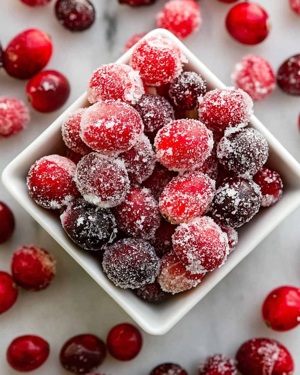 Simple Sugared Cranberries Recipe - Recipe Image