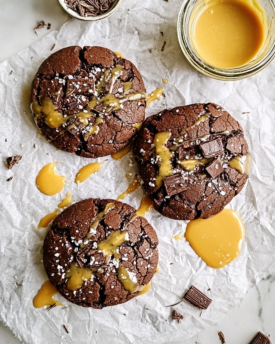 Double Chocolate Chip Tahini Cookies Made From Scratch Recipe - Recipe Image