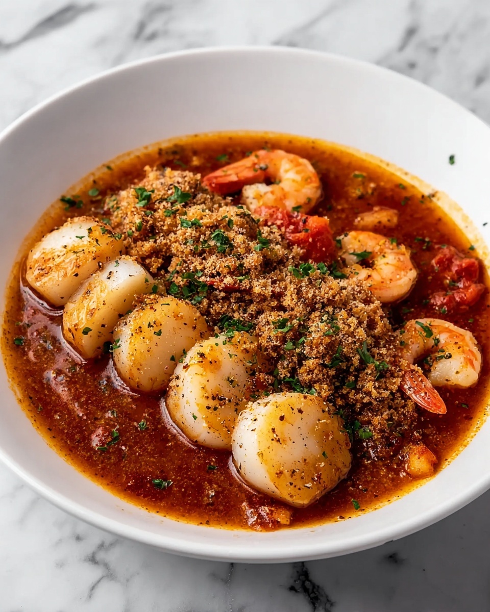 Smoky Seafood Stew with Saffron Recipe - Recipe Image