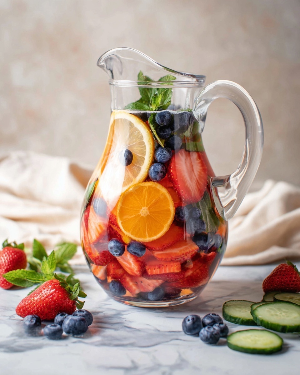 Rainbow Infused Water Recipe - Recipe Image