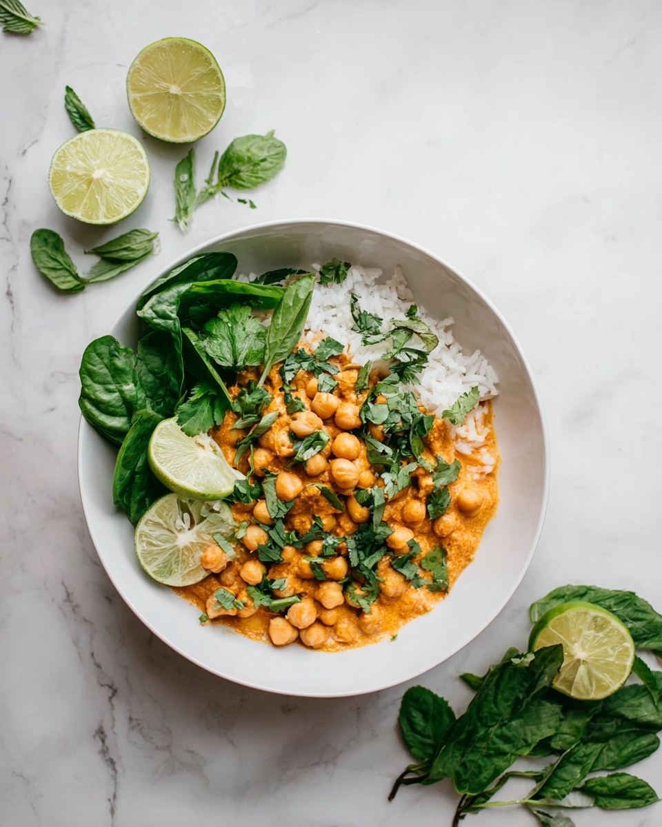 Chickpea Coconut Curry Recipe - Recipe Image