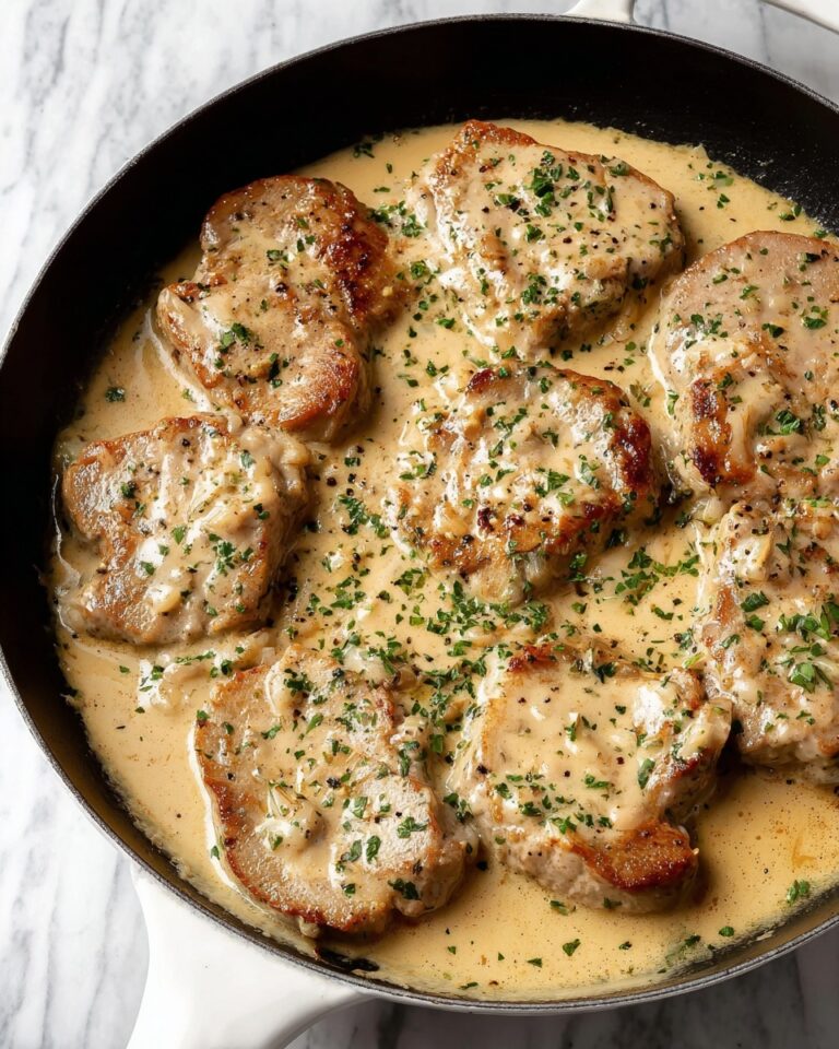 Creamy Pork Tenderloin Medallions Recipe