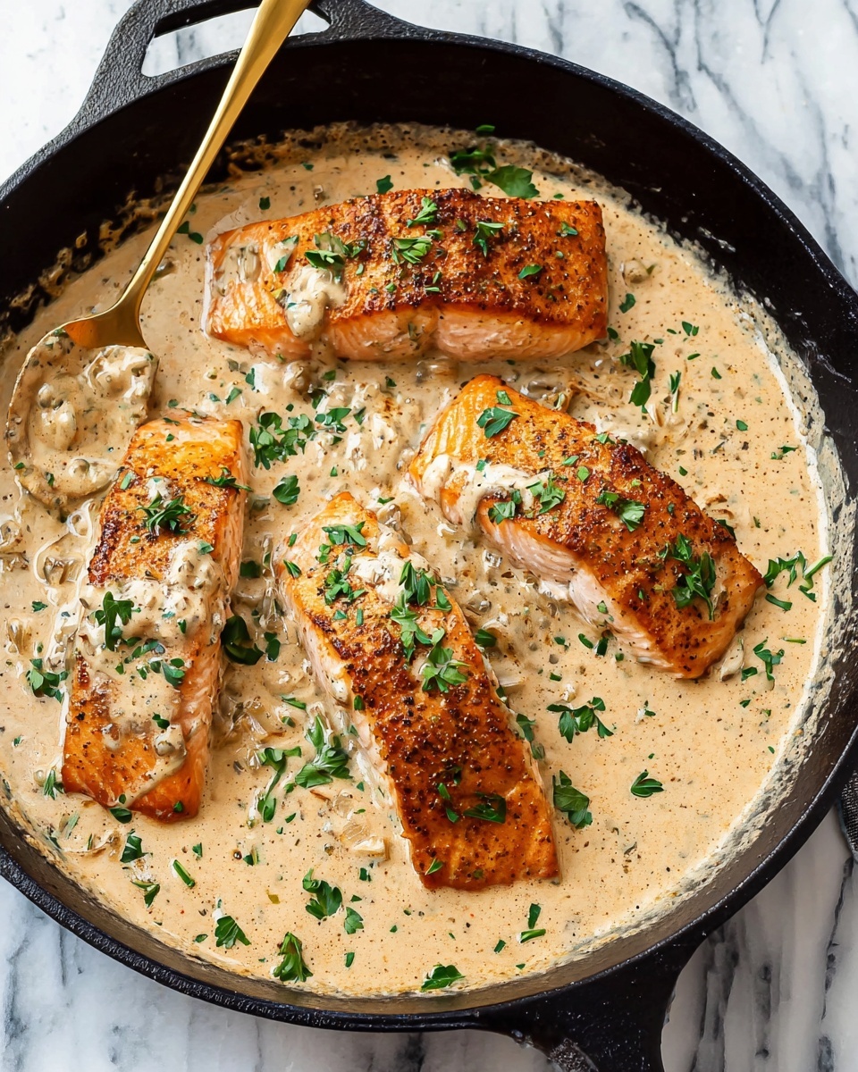 Boursin Salmon Delight Recipe - Recipe Image