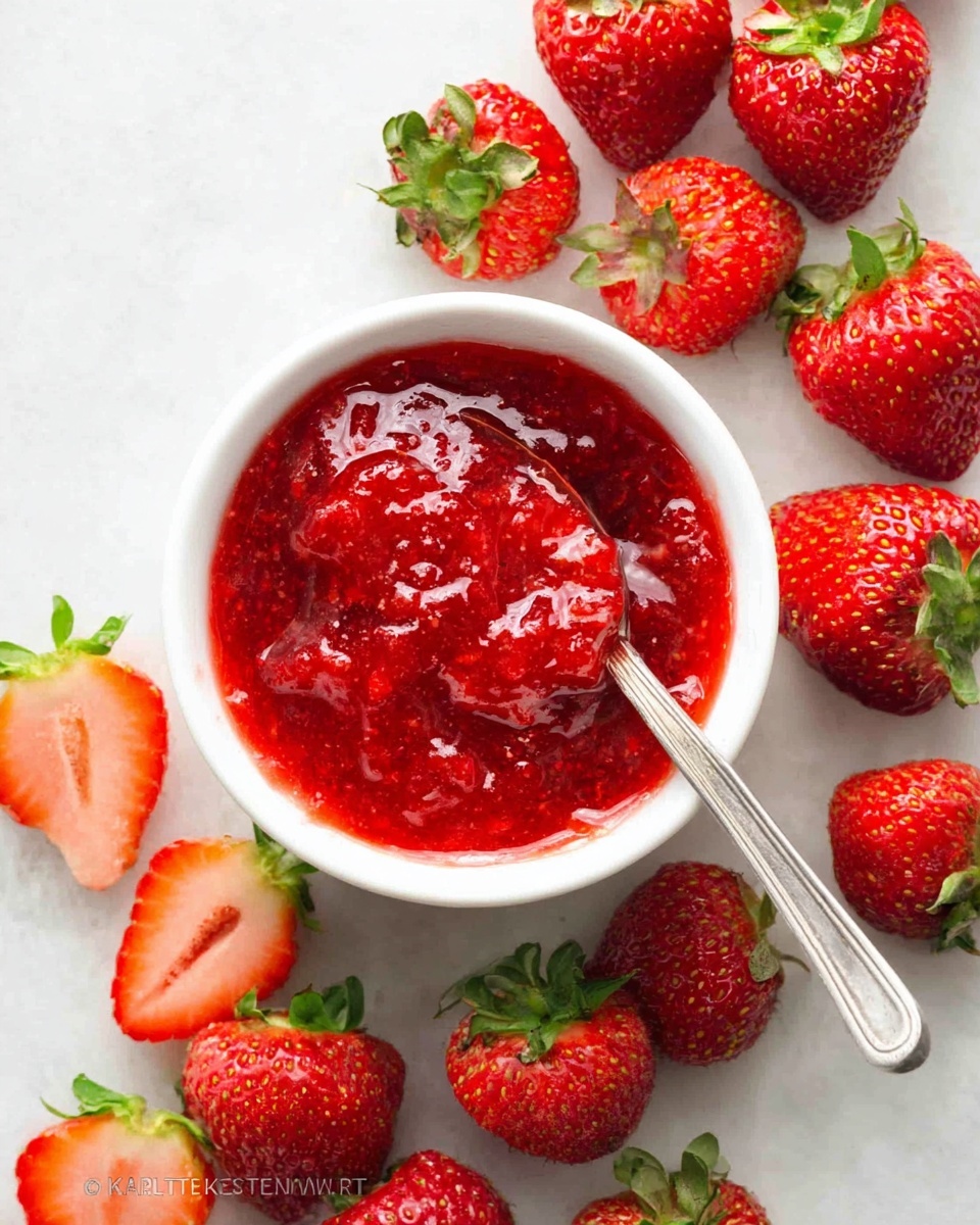 Sweet and Tangy Strawberry Sauce Recipe - Recipe Image