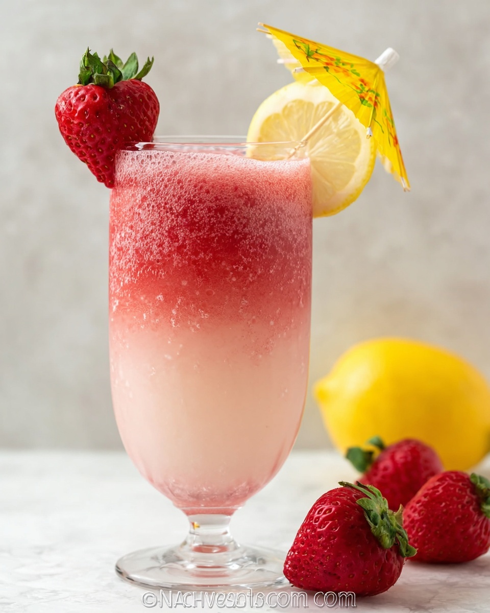 Strawberry Party Punch Recipe - Recipe Image