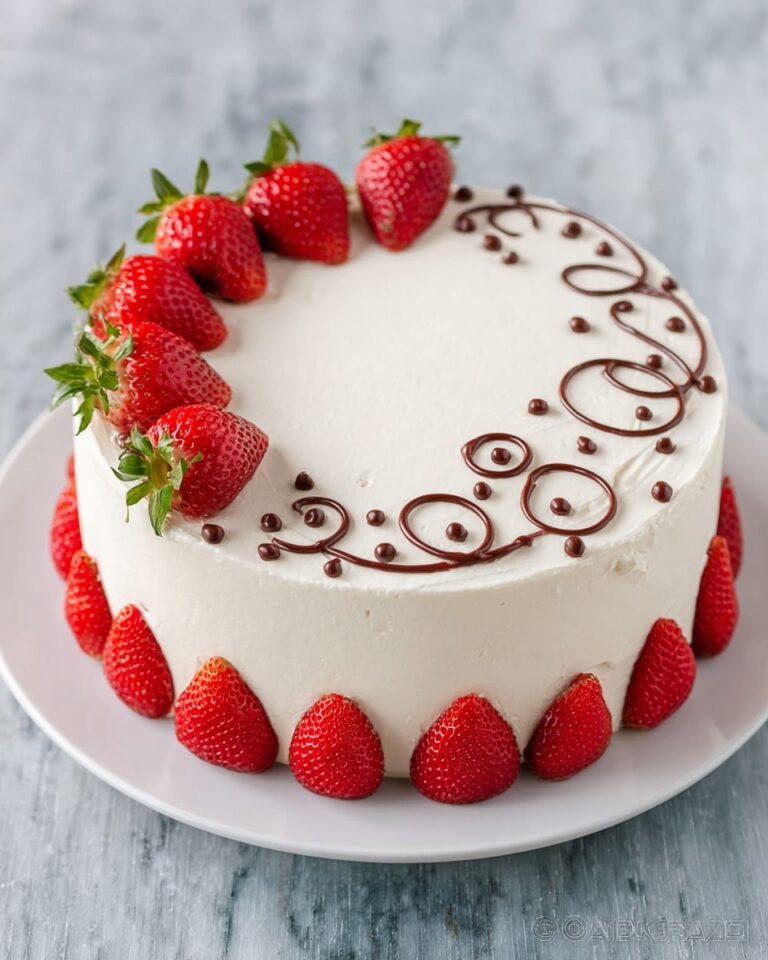 Strawberry Sponge Cake Recipe