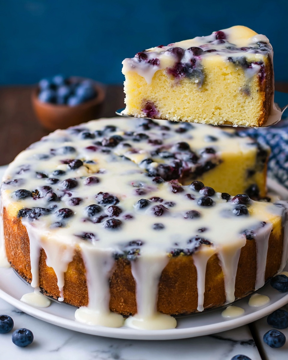 Blueberry Ricotta Cake Recipe - Recipe Image