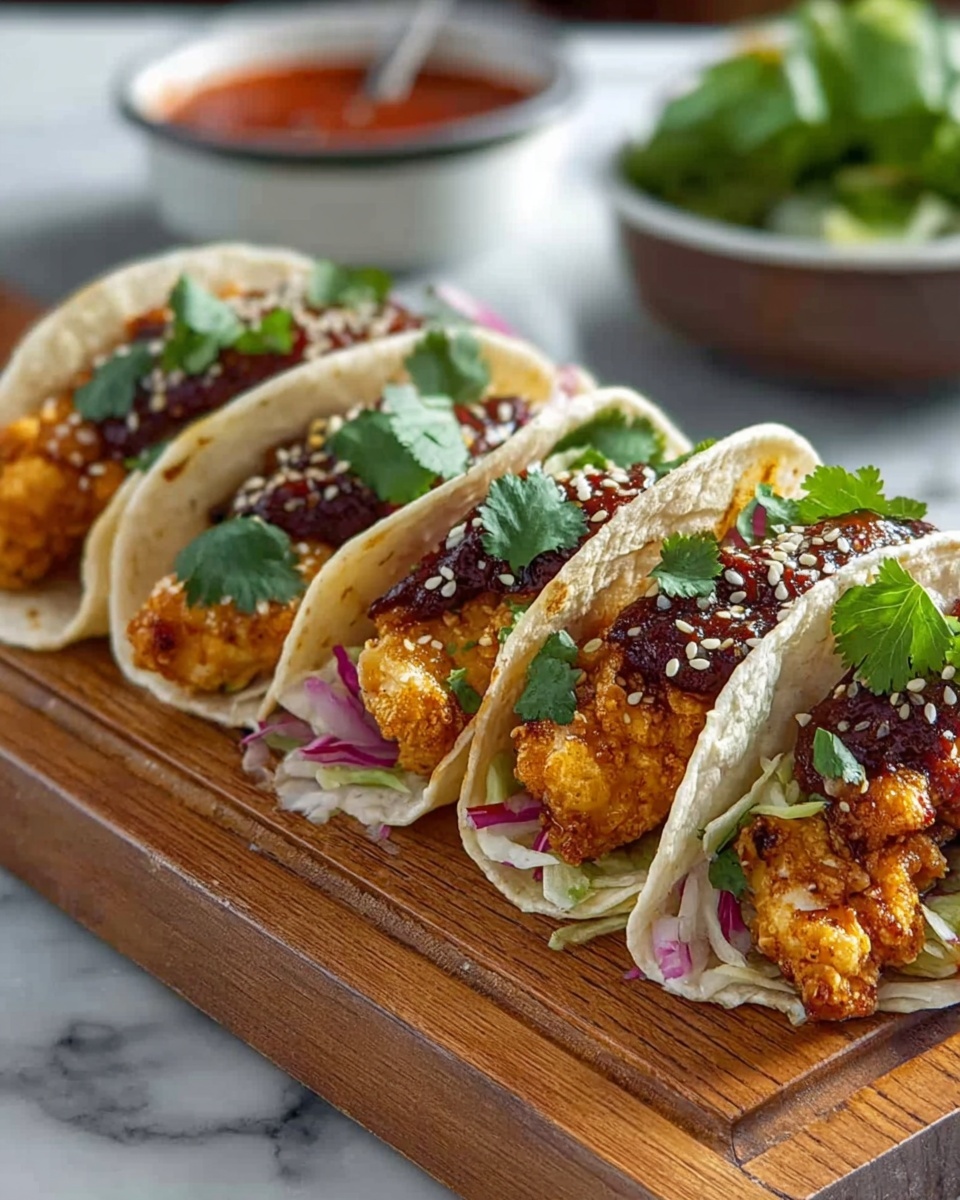 Crispy Chicken Wonton Tacos Recipe - Recipe Image