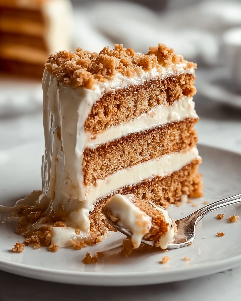 Butterscotch Crunch Cake Recipe - Recipe Image