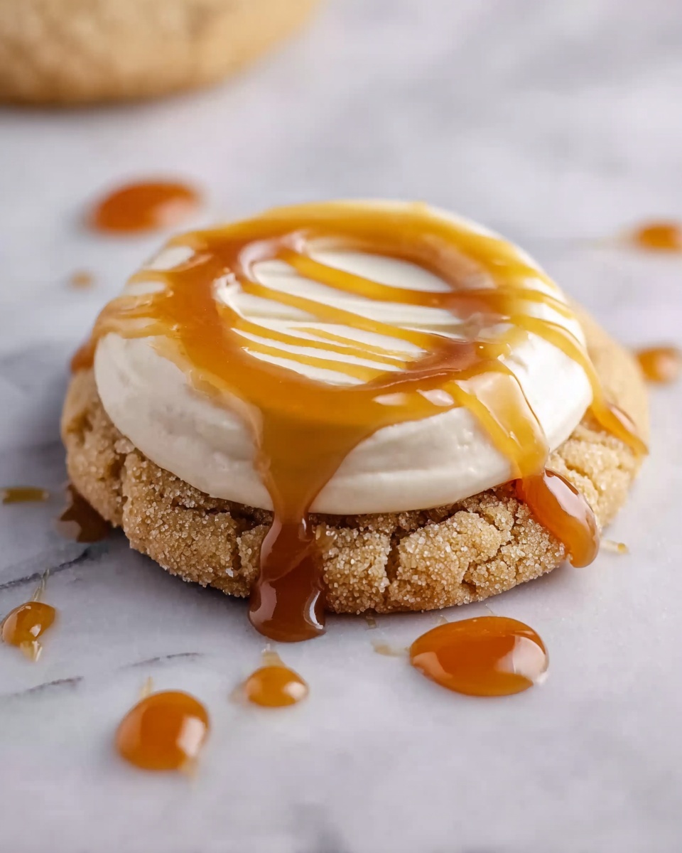Salted Caramel Cheesecake Cookies Recipe - Recipe Image
