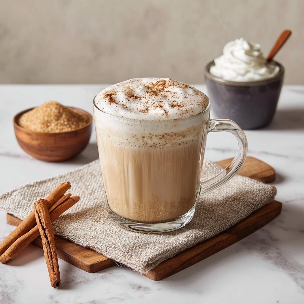 Cinnamon Brown Sugar Latte Recipe - Recipe Image