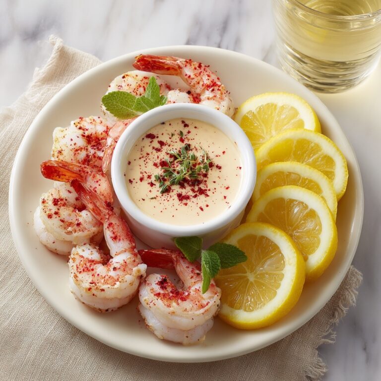Shrimp Cocktail with Rose Sauce: A Classic, Elevated with a Touch of Romance Recipe