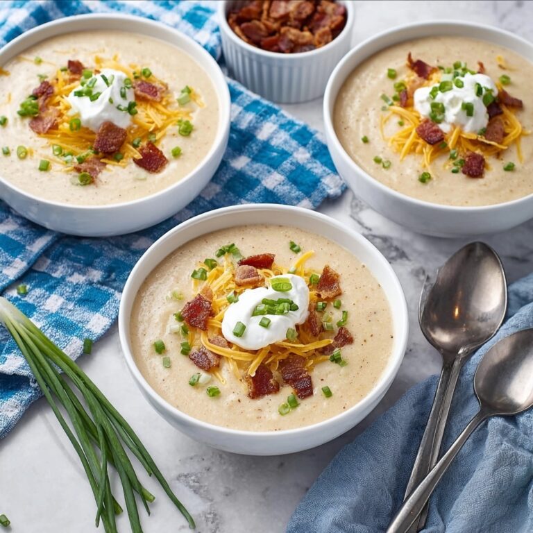 Instant Pot Loaded Baked Potato Soup Recipe