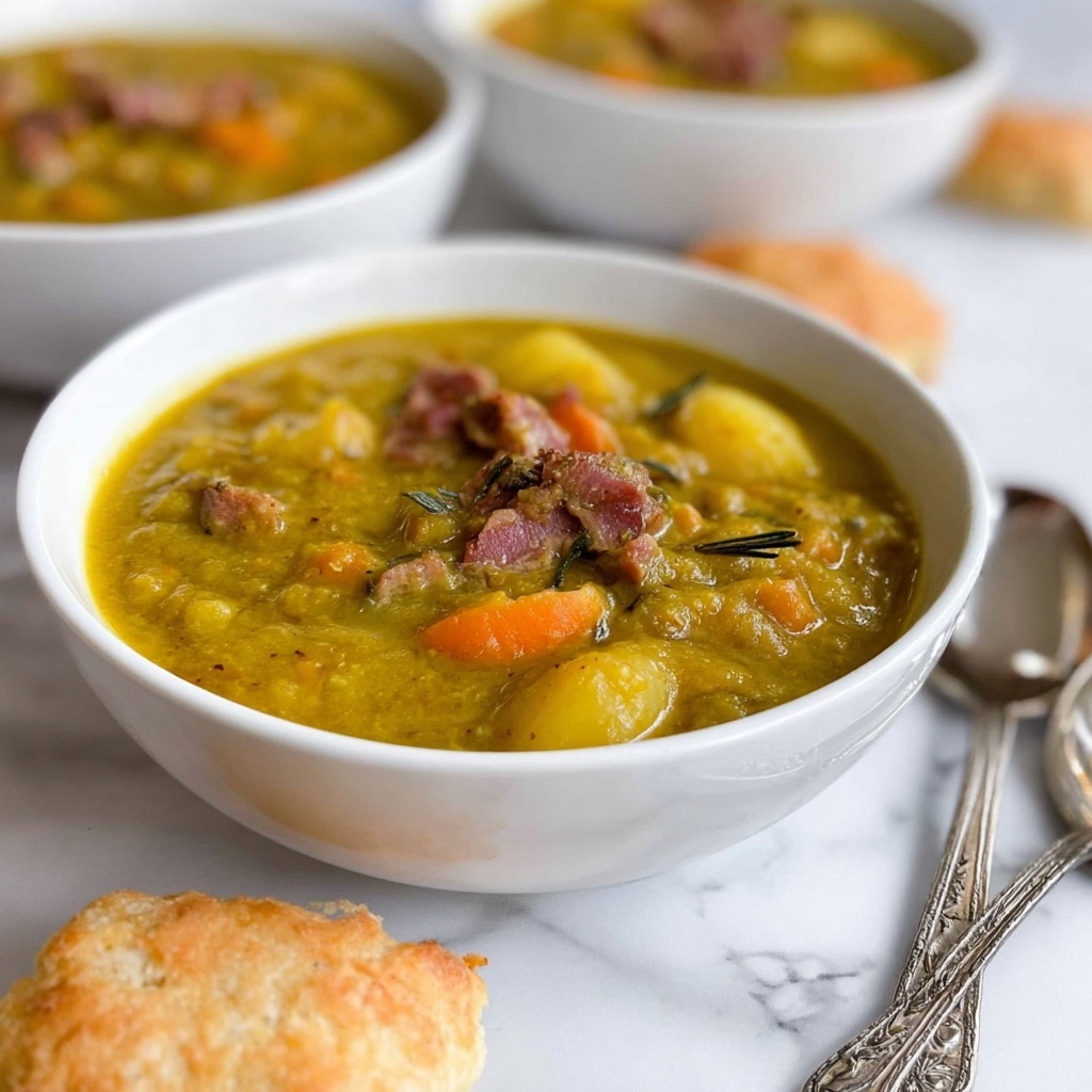 Pressure Cooker Split Pea Soup with Ham Recipe - Recipe Image