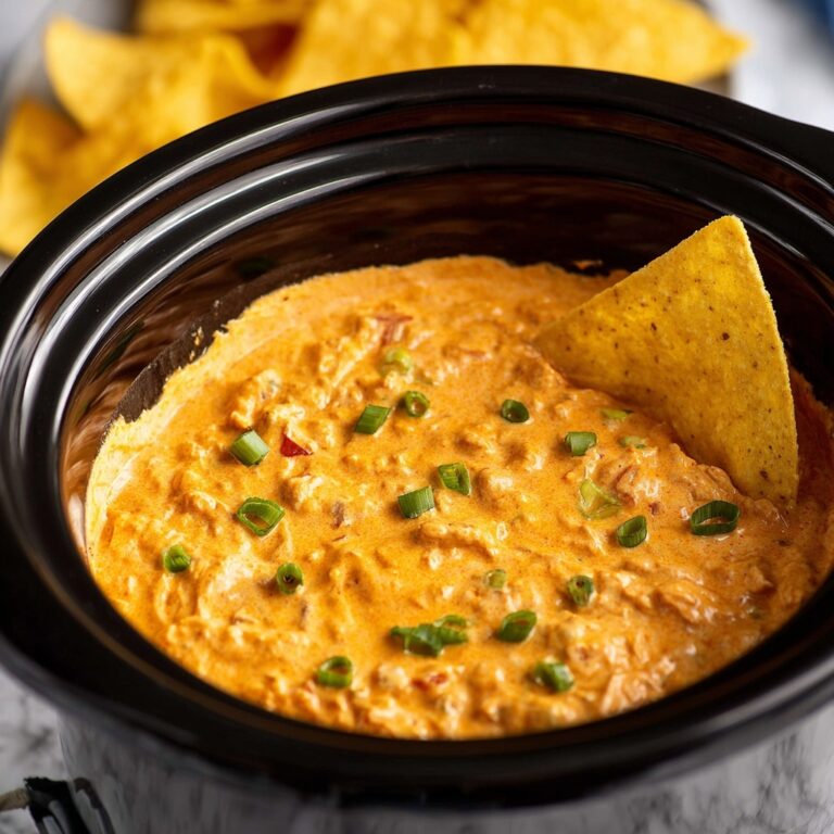 Slow Cooker Buffalo Chicken Dip Recipe