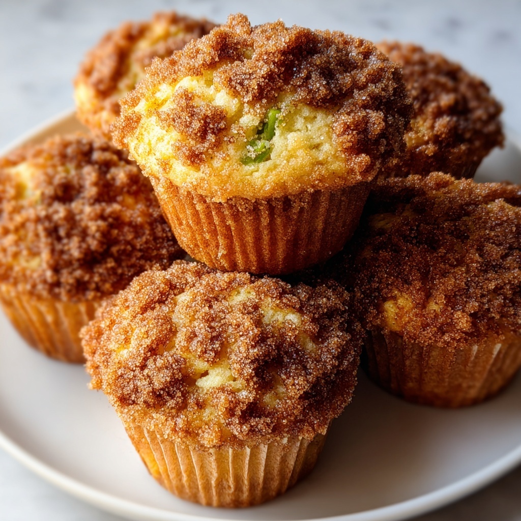 Zucchini Coffee Cake Muffins Recipe - Recipe Image