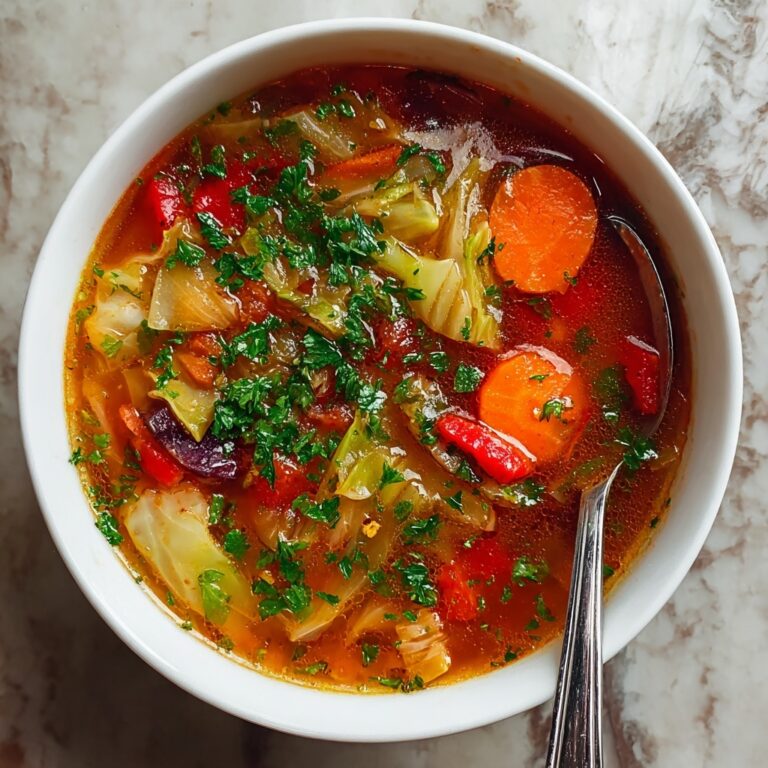Hearty Vegan Cabbage Soup Recipe