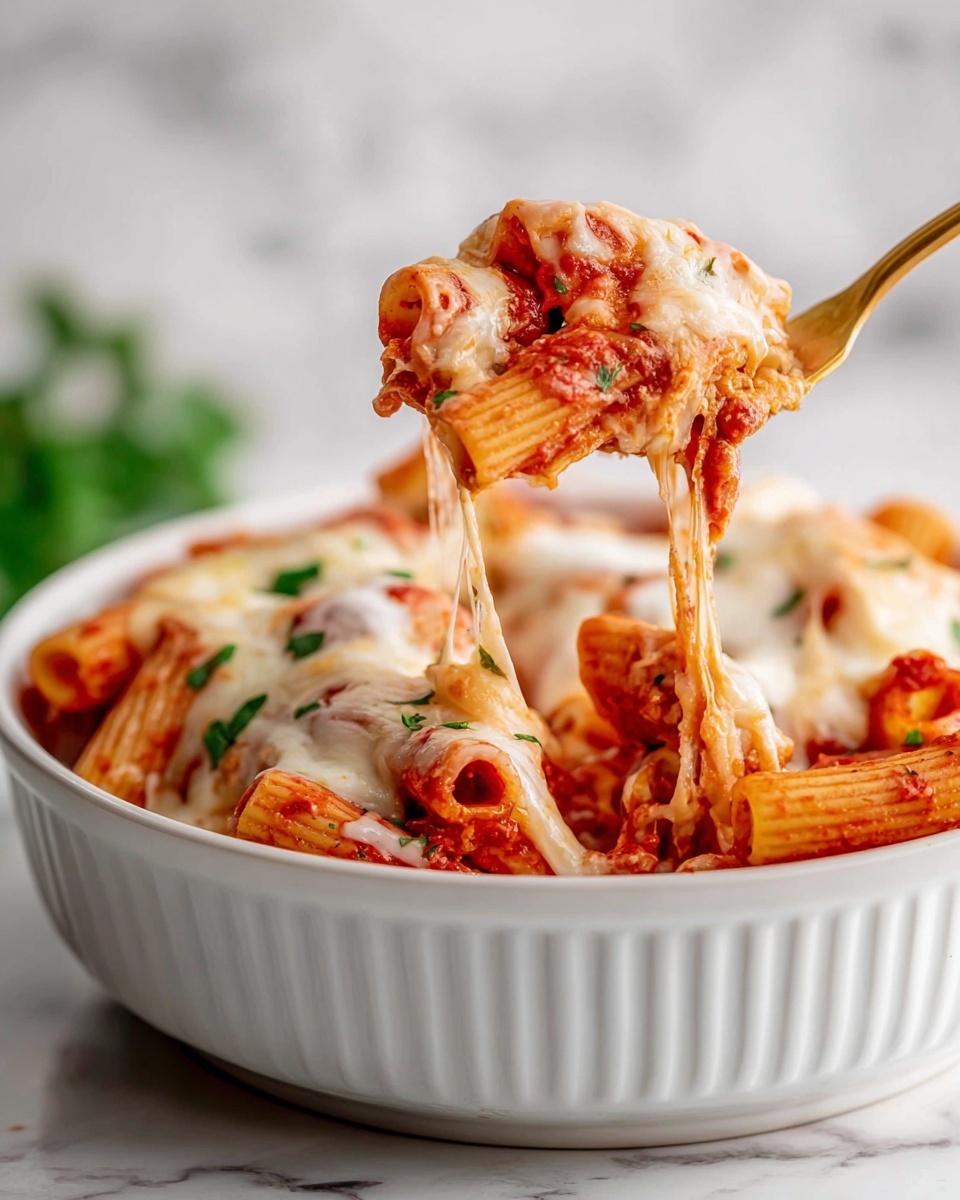 Instant Pot Chicken Parmesan Pasta Recipe - Recipe Image