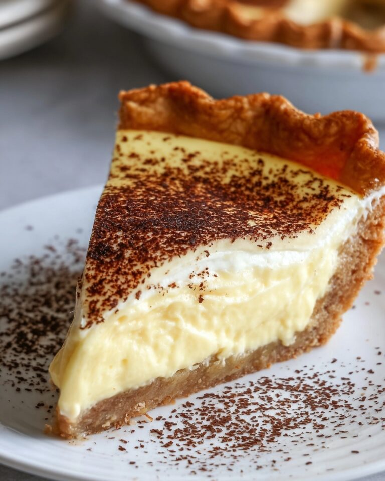 Old Fashioned Egg Custard Pie Recipe