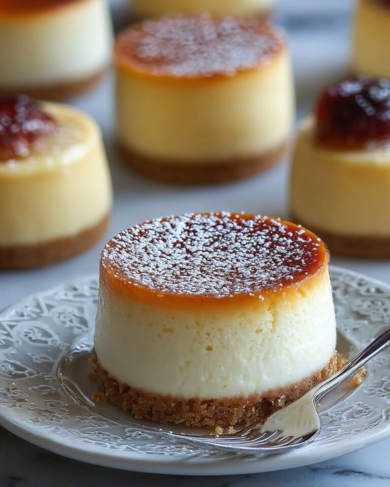 Quick Mini Japanese Cheesecakes Recipe