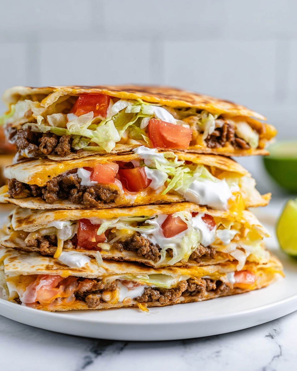 Copycat Crunchwrap Supreme Recipe - Recipe Image