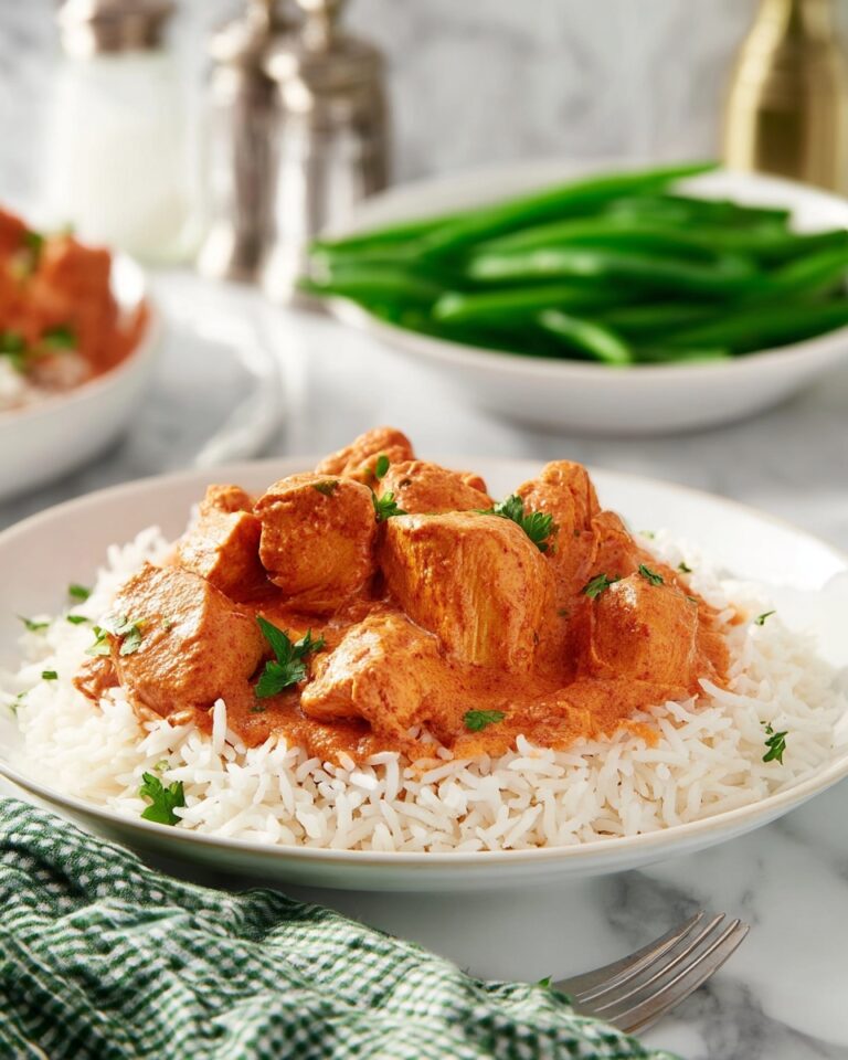 Creamy Butter Chicken with Basmati Rice Recipe