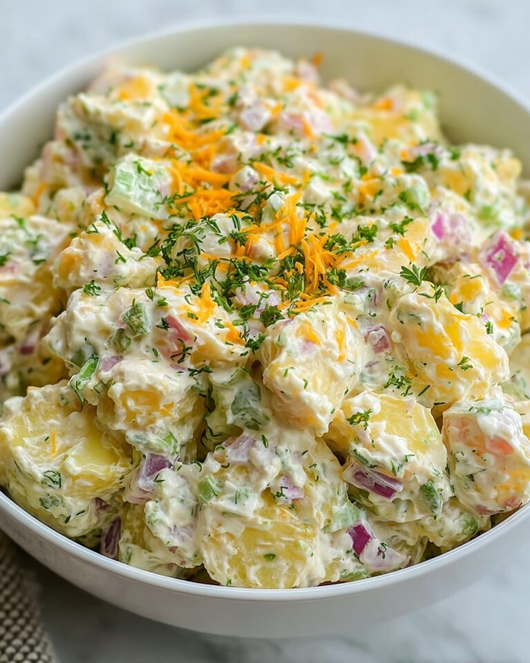 Simple Smashed Potato Salad Recipe