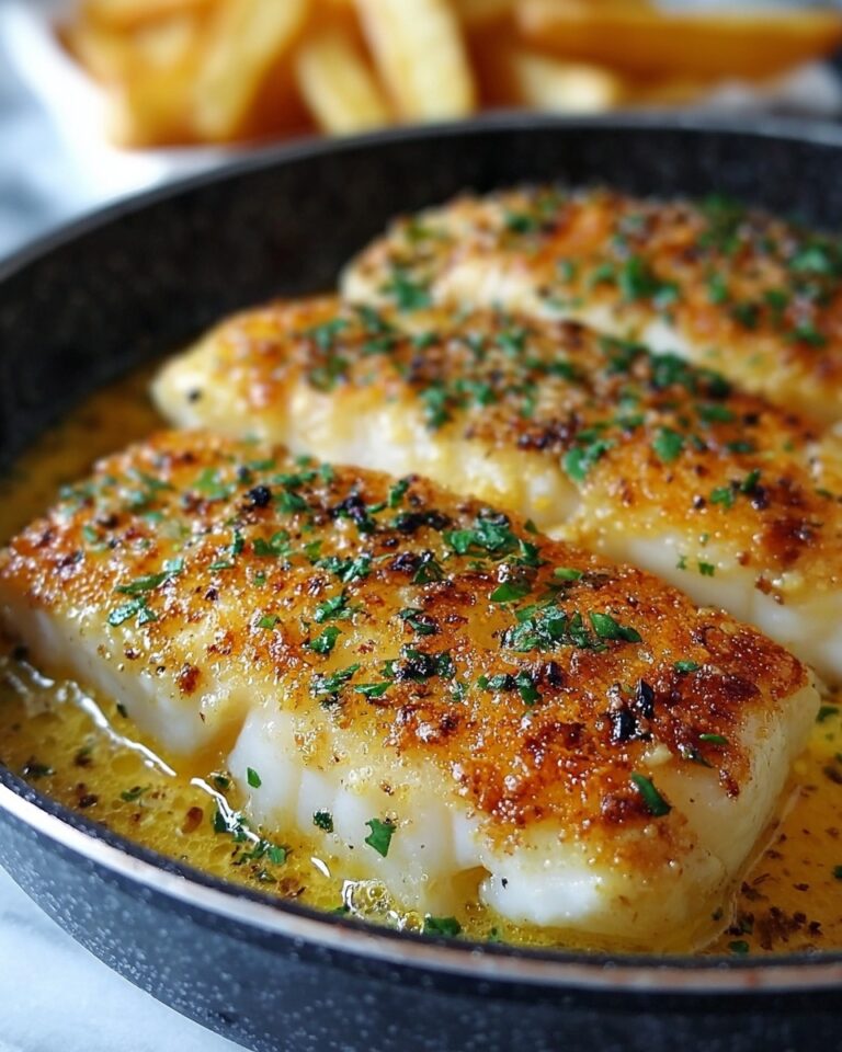 Garlic Parmesan Flounder Recipe