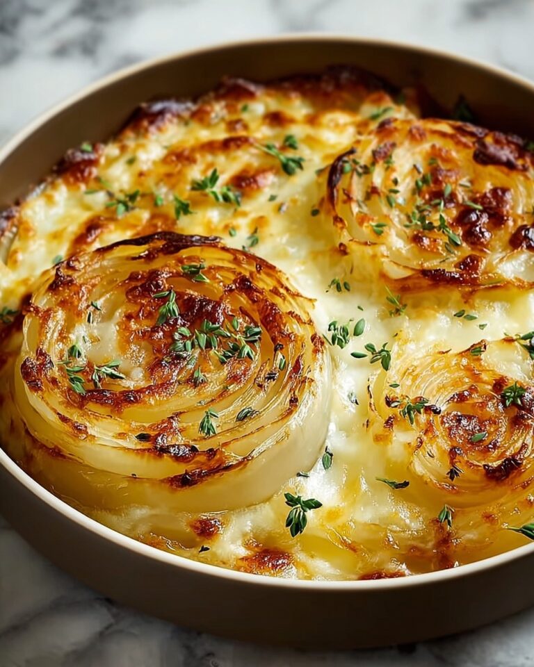 Cheesy Baked Cabbage Steaks Recipe