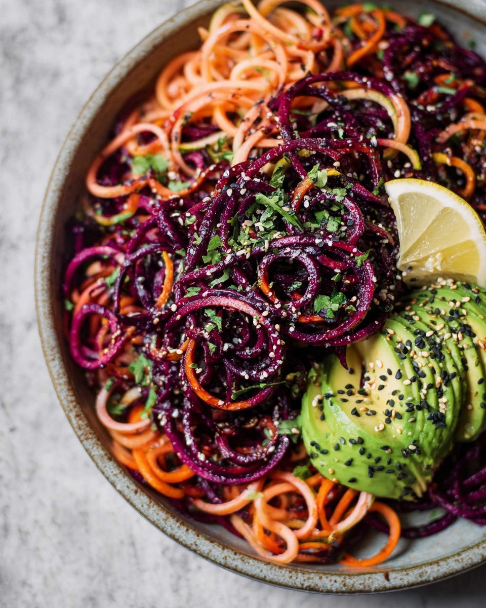 Rainbow Noodle Salad Recipe - Recipe Image