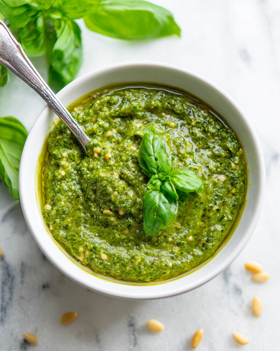 Really Easy Pesto Recipe - Recipe Image
