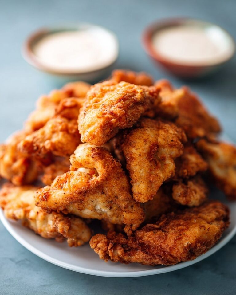 Breaded Chicken Tenders with a 3-Ingredient Homemade Dip Recipe