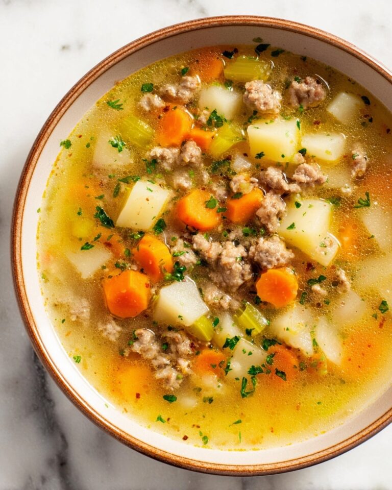 Simple Bratwurst Soup Recipe