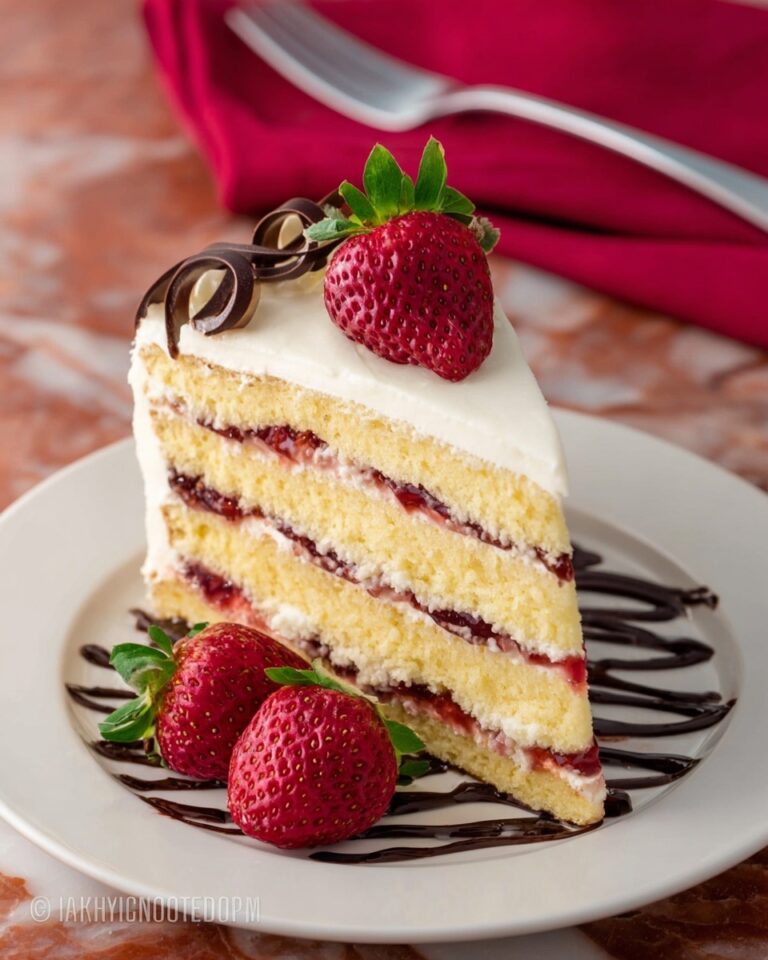 Strawberry Layer Cake Recipe
