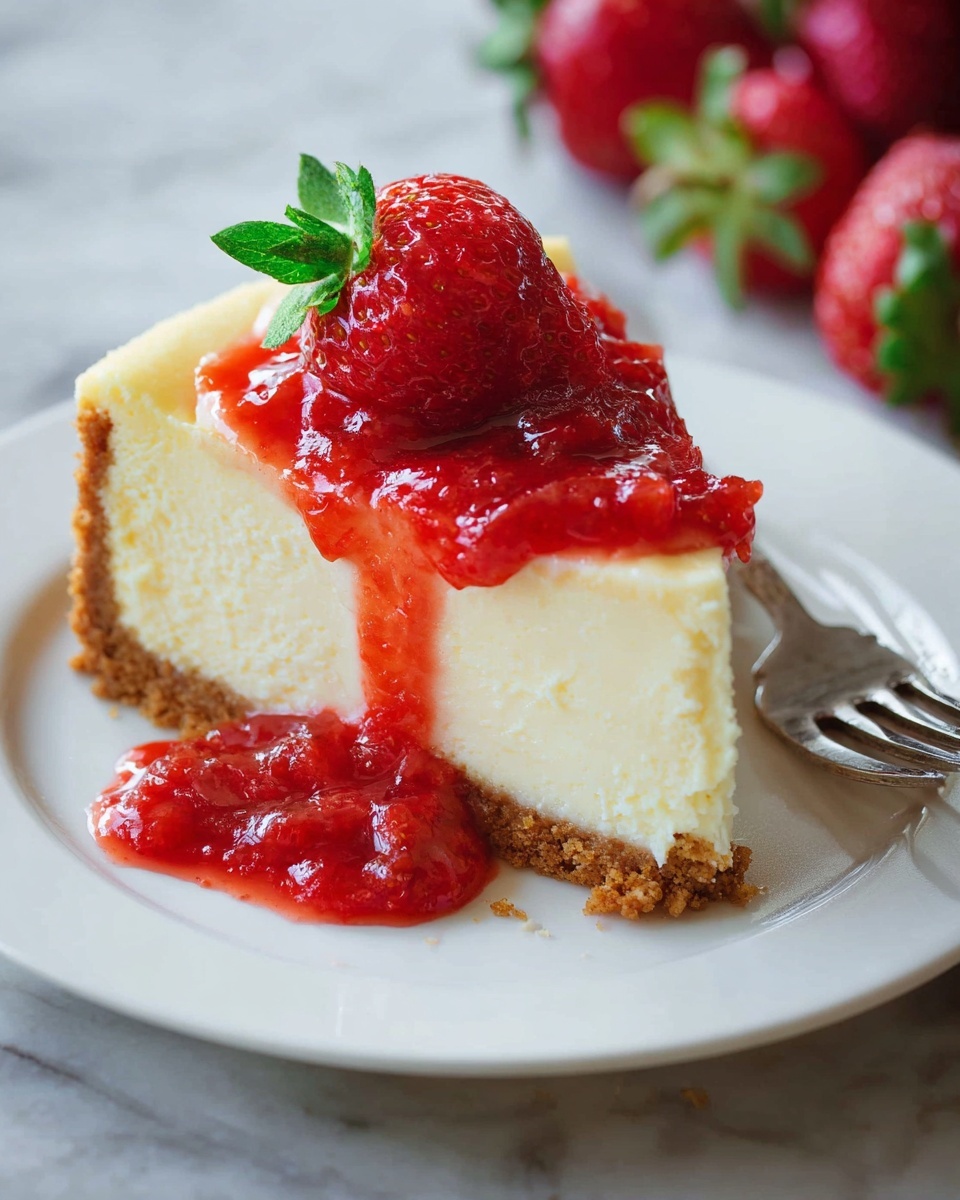 Strawberry Cheesecake Recipe - Recipe Image