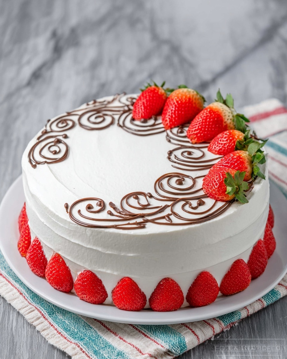 Strawberry Sponge Cake Recipe - Recipe Image