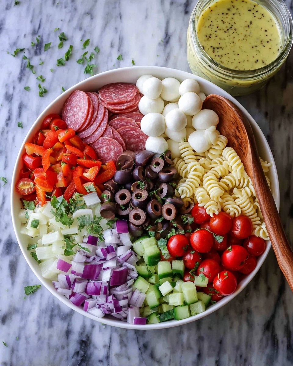 Italian Pasta Salad Recipe - Recipe Image