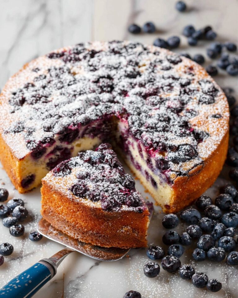 Lemon Blueberry Cake Recipe