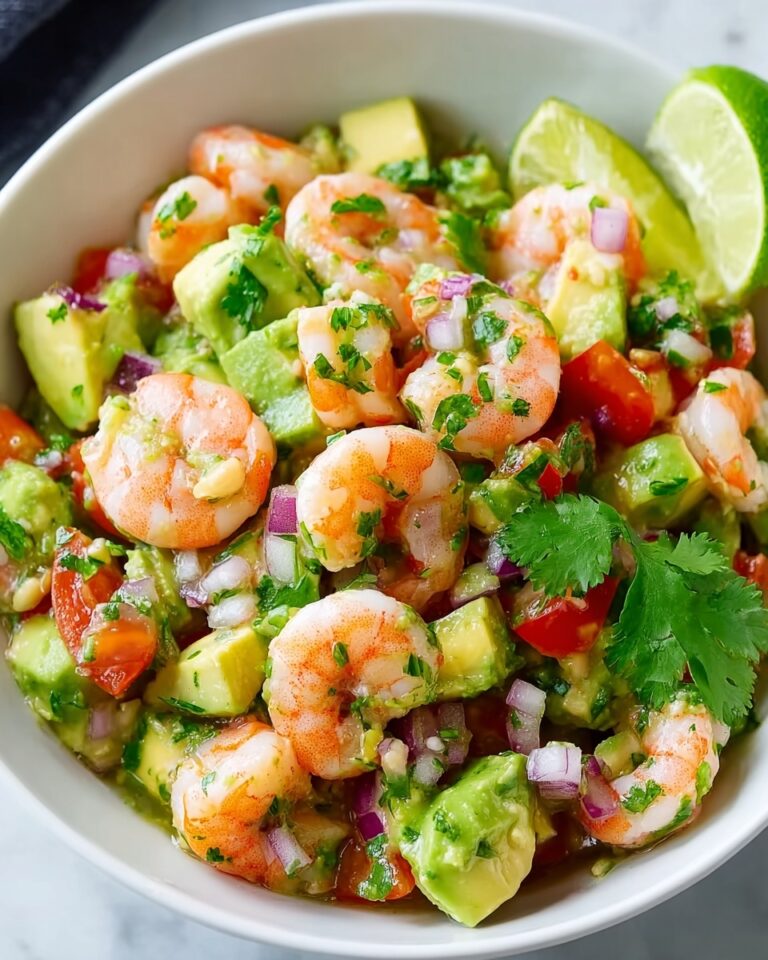 Fresh & Zesty Shrimp Avocado Salad Recipe